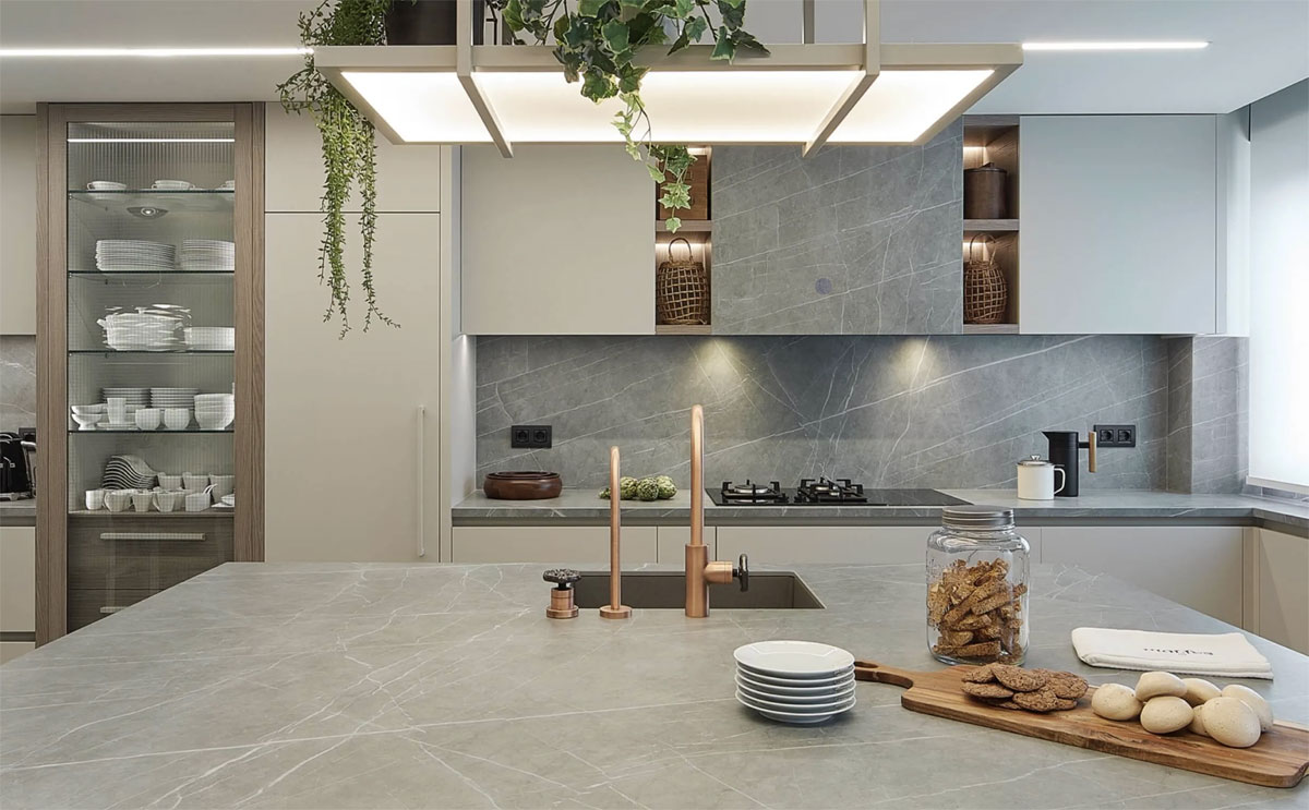 01 cocina expuesta en el showroom de Móstoles
